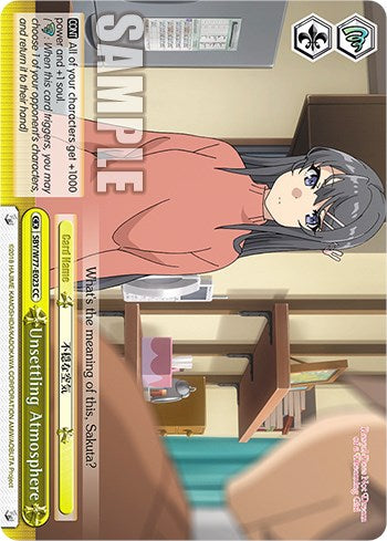 Image of Unsettling Atmosphere [Rascal Does Not Dream of a Dreaming Girl]
