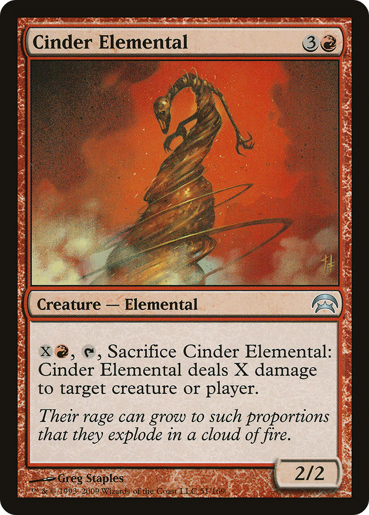 Image of Cinder Elemental [Planechase]