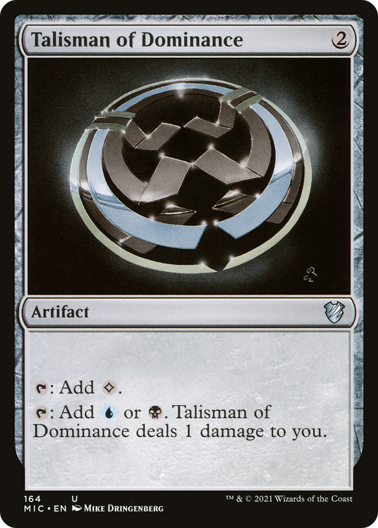 Image of Talisman of Dominance [Innistrad: Midnight Hunt Commander]