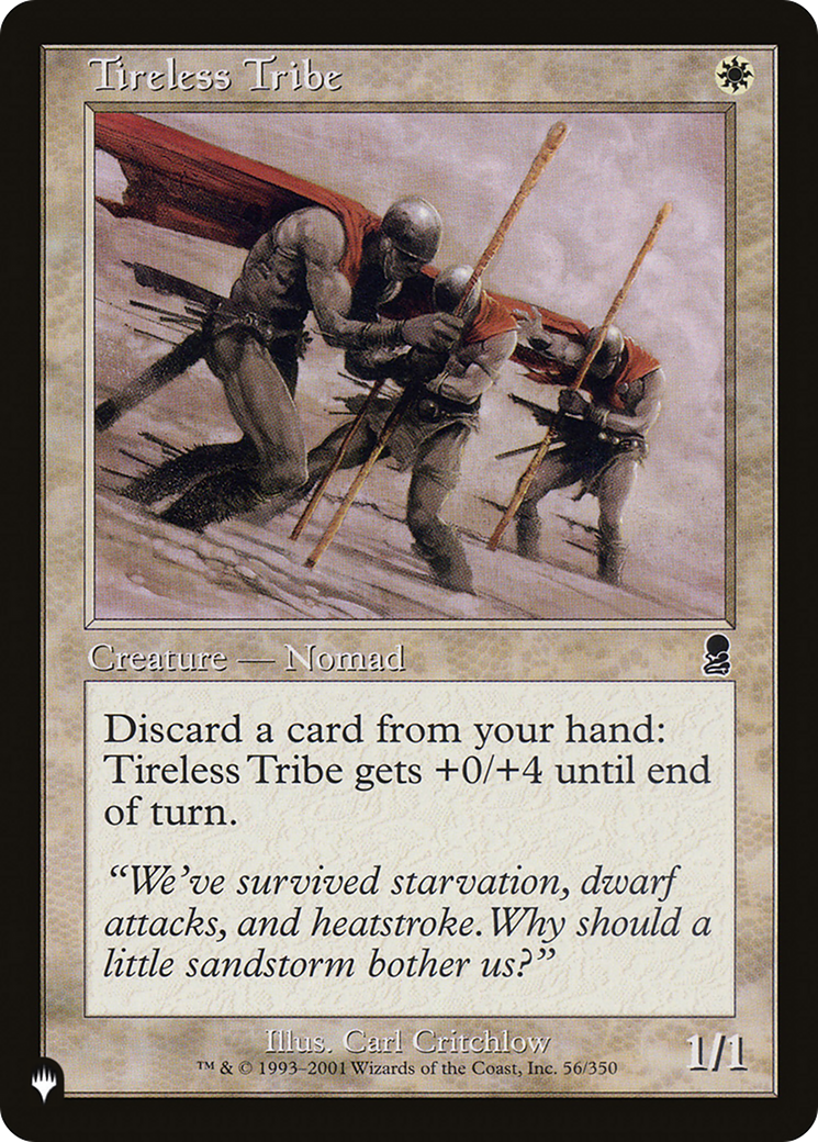 Image of Tireless Tribe [The List]