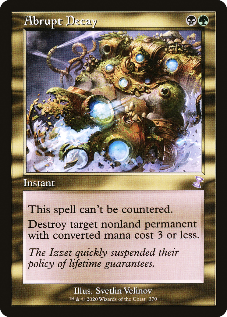 Image of Abrupt Decay (Timeshifted) [Time Spiral Remastered]