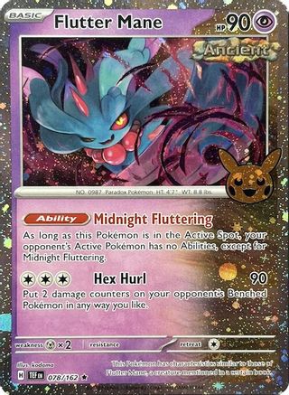 Image of Flutter Mane (078/162) (Cosmos Holo) [Trick or Trade 2024]