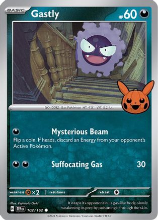 Image of Gastly (102/162) [Trick or Trade 2024]