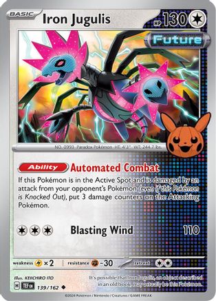 Image of Iron Jugulis (139/162) [Trick or Trade 2024]