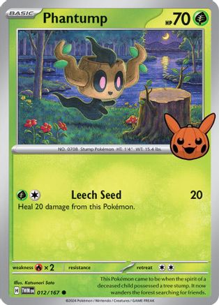 Image of Phantump (012/167) [Trick or Trade 2024]