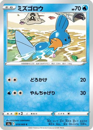 Image of Mudkip (019/069) - S6a Eevee Heroes