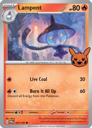 Image of Lampent (037/167) [Trick or Trade]
