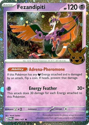 Image of Fezandipiti (096/167) (Cosmos Holo) [Trick or Trade]