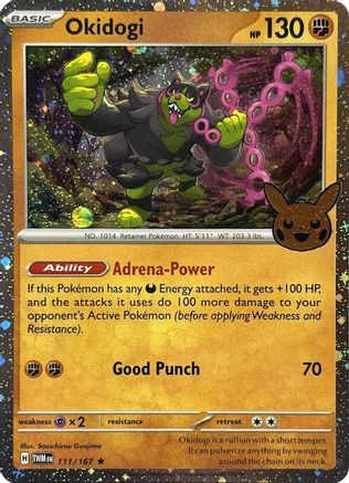 Image of Okidogi (111/167) (Cosmos Holo) [Trick or Trade]