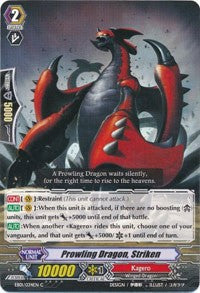 Image of Prowling Dragon, Striken (EB01/034EN) [Comic Style Vol. 1]