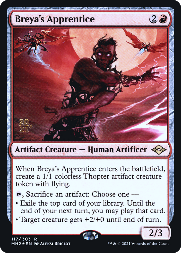Image of Breya's Apprentice [Modern Horizons 2 Prerelease Promos]