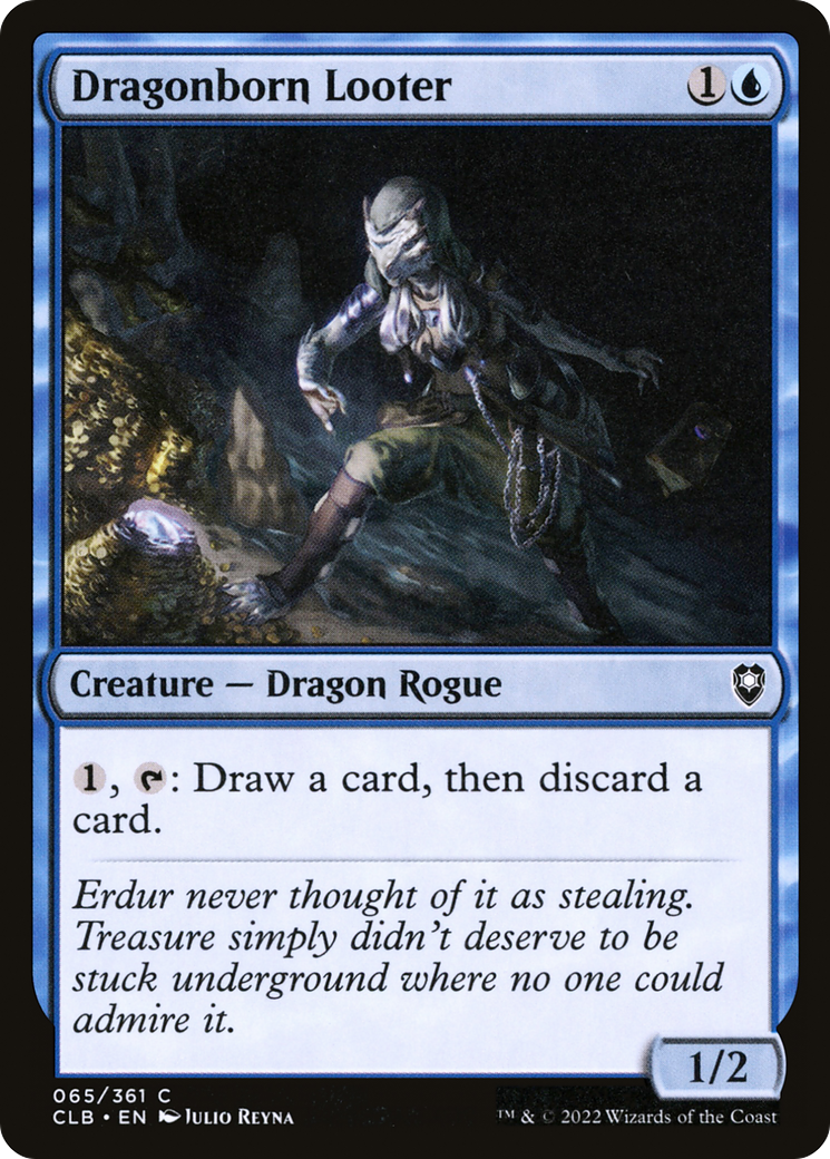 Image of Dragonborn Looter [Commander Legends: Battle for Baldur's Gate]