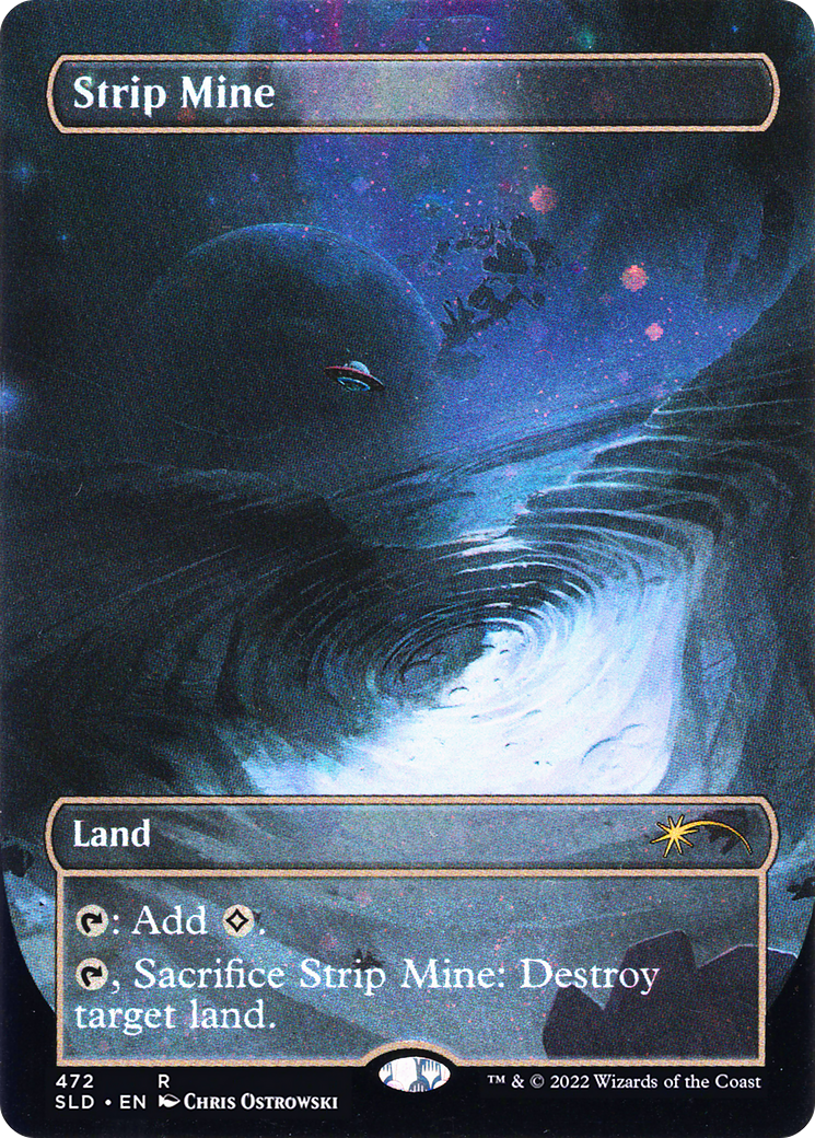 Image of Strip Mine (Galaxy Foil) [Secret Lair Drop Series]