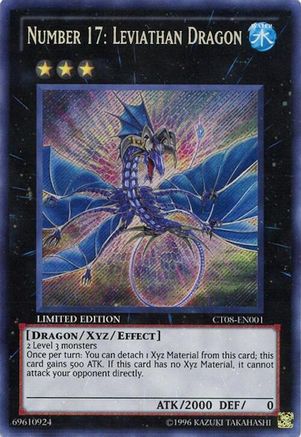 Image of Number 17: Leviathan Dragon [CT08-EN001] Secret Rare