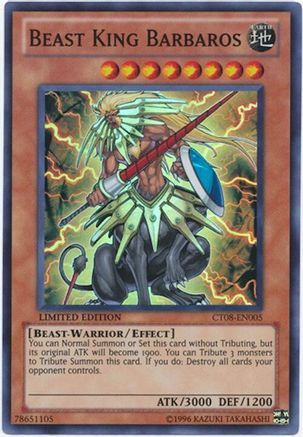 Image of Beast King Barbaros [CT08-EN005] Super Rare