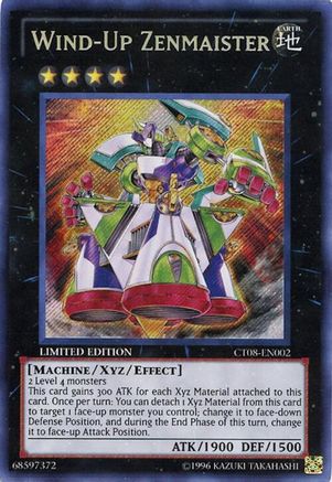 Image of Wind-Up Zenmaister [CT08-EN002] Secret Rare