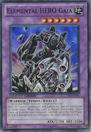 Image of Elemental Hero Gaia [CT08-EN011] Super Rare