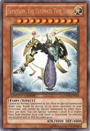 Image of Sephylon, the Ultimate Time Lord [JUMP-EN054] Ultra Rare