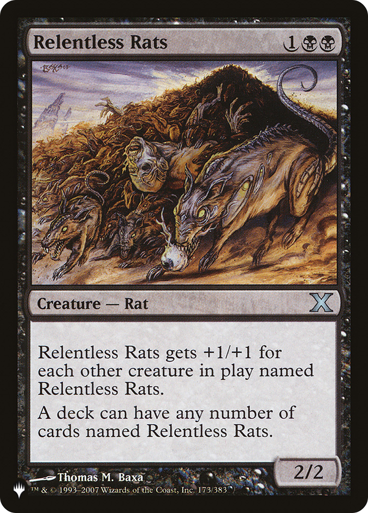 Image of Relentless Rats [The List]