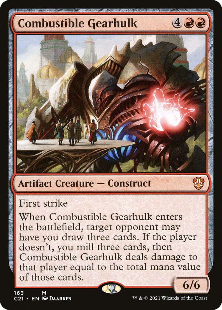 Image of Combustible Gearhulk [Commander 2021]