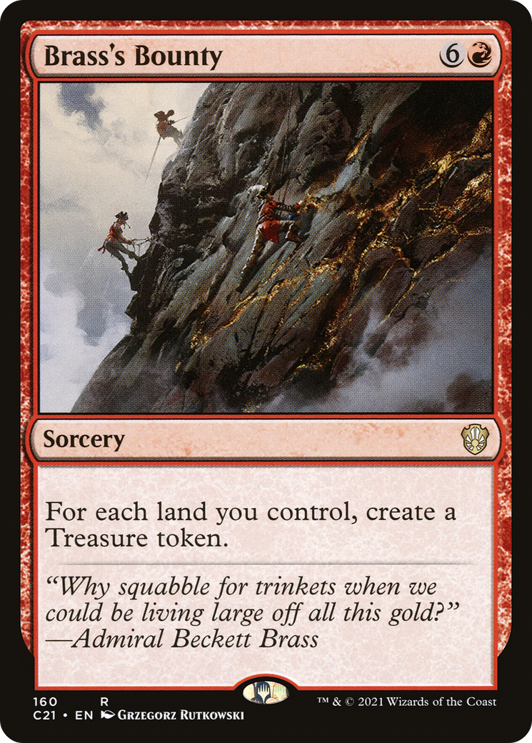 Image of Brass's Bounty [Commander 2021]