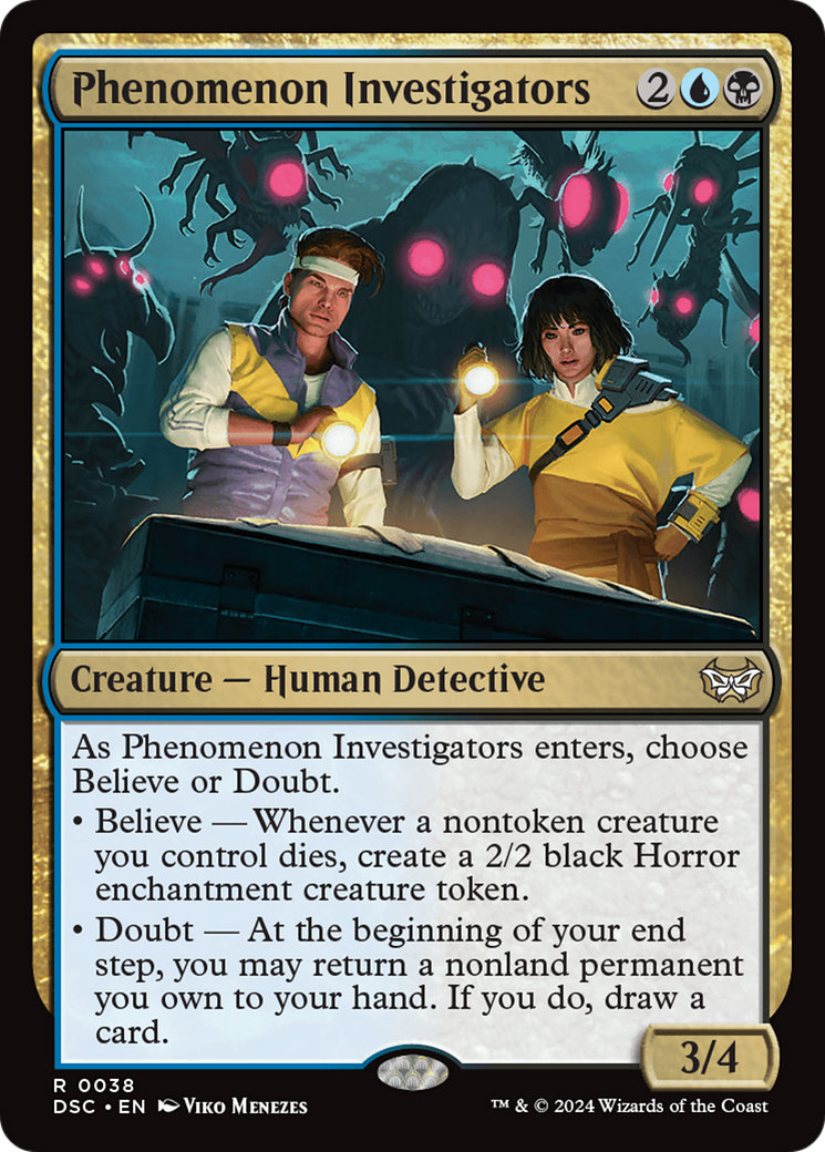 Image of Phenomenon Investigators [Duskmourn: House of Horror Commander]