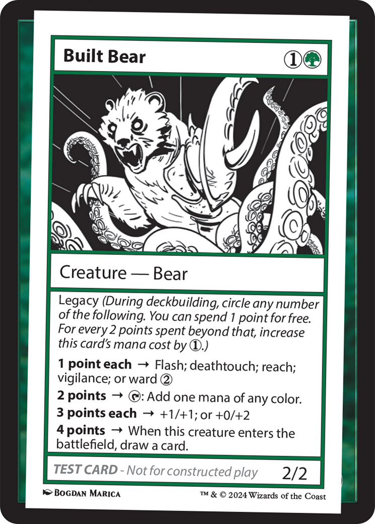 Image of Built Bear [Mystery Booster 2 Playtest Cards]