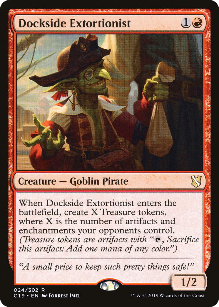 Image of Dockside Extortionist [Commander 2019]