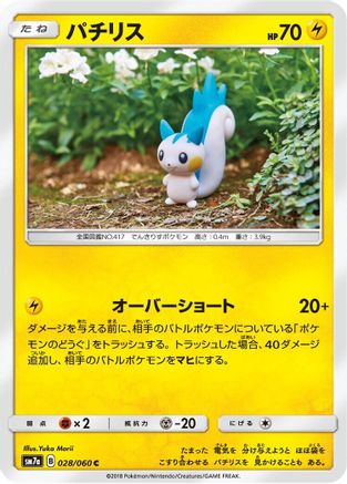 Image of Pachirisu (028/060) - SM7a Thunderclap Spark