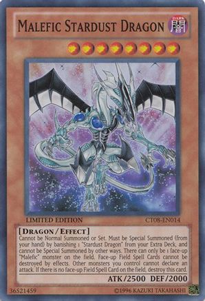 Image of Malefic Stardust Dragon [CT08-EN014] Super Rare