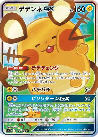 Image of Dedenne GX - 175/173 (175/173) - SM12a TAG TEAM GX Tag All Stars Holofoil
