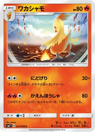 Image of Combusken (017/096) - SM7 SkySplitting Charisma