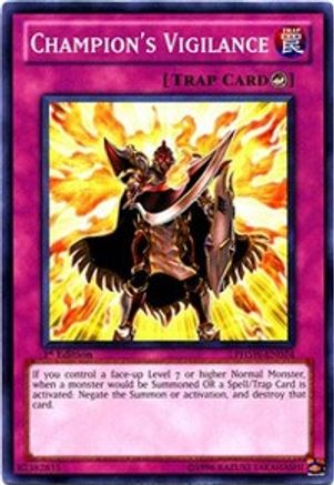 Image of Champion's Vigilance [PHSW-EN074] Common