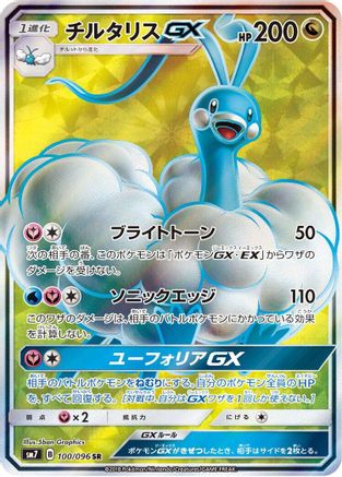 Image of Altaria GX - 100/096 (100/096) - SM7 SkySplitting Charisma Holofoil