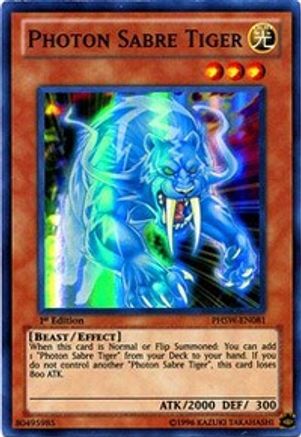 Image of Photon Sabre Tiger [PHSW-EN081] Super Rare