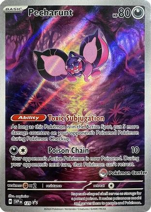 Image of Pecharunt (129) (Pokemon Center Exclusive) [Scarlet & Violet: Black Star Promos]