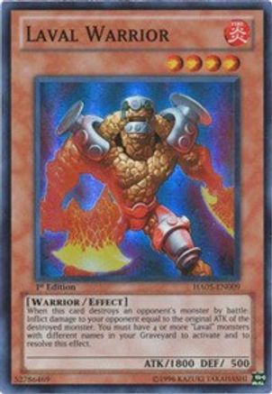 Image of Laval Warrior [HA05-EN009] Super Rare