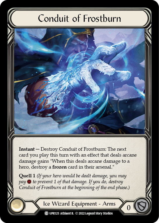 Image of Conduit of Frostburn [UPR125] (Uprising)  Cold Foil