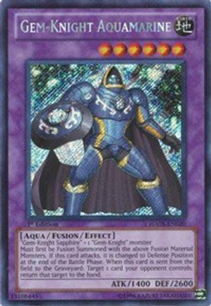 Image of Gem-Knight Aquamarine [HA05-EN020] Secret Rare
