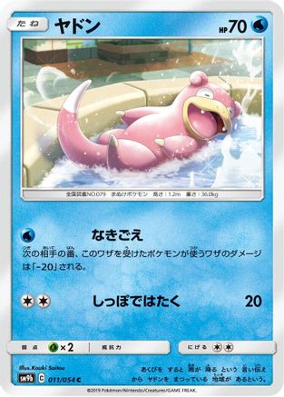 Image of Slowpoke (011/054) - SM9b Full Metal Wall