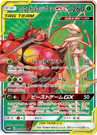 Image of Pheromosa & Buzzwole - 055/054 (055/054) - SM9b Full Metal Wall Holofoil