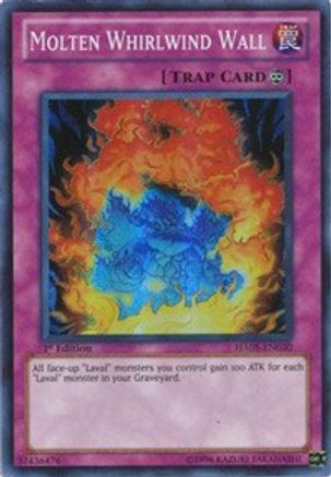 Image of Molten Whirlwind Wall [HA05-EN030] Super Rare