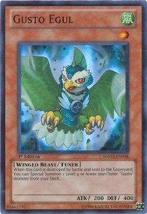 Image of Gusto Egul [HA05-EN038] Super Rare