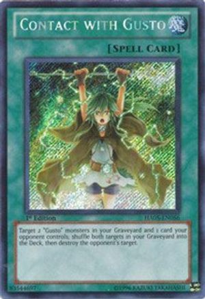 Image of Contact with Gusto [HA05-EN056] Secret Rare