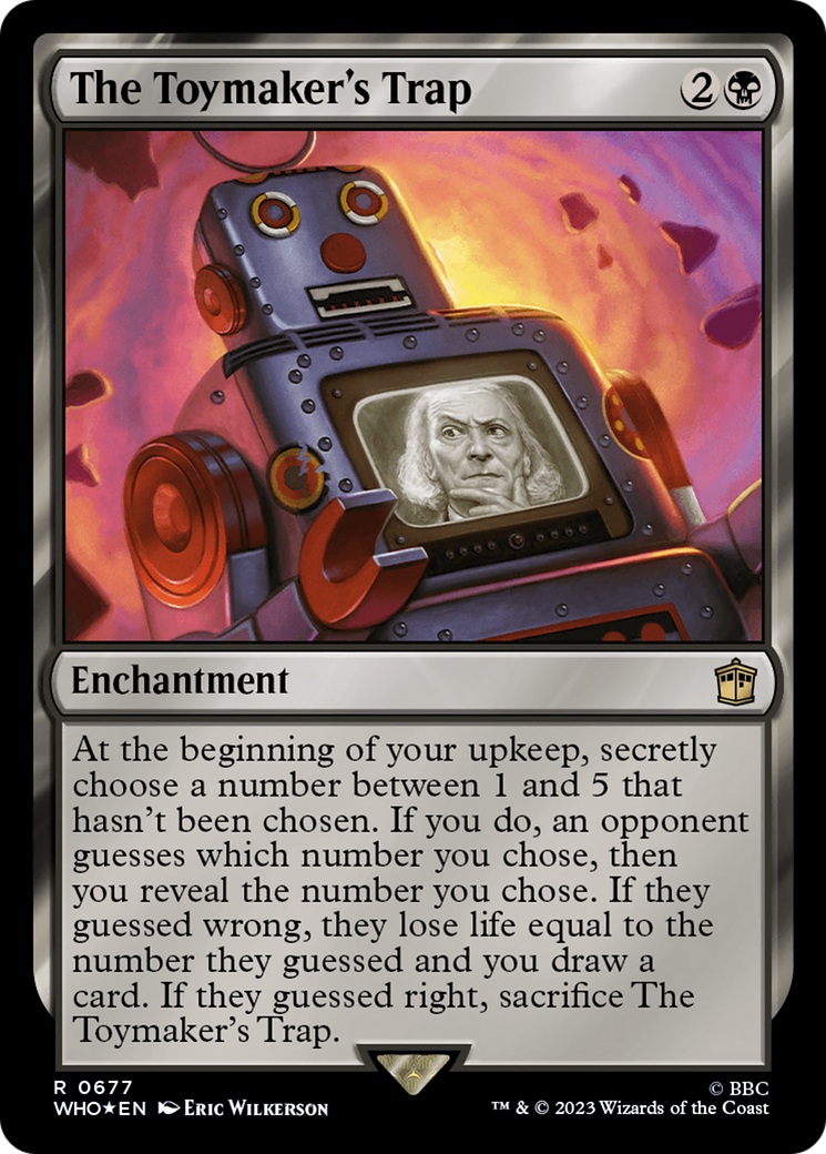 Image of The Toymaker's Trap (Surge Foil) [Doctor Who]