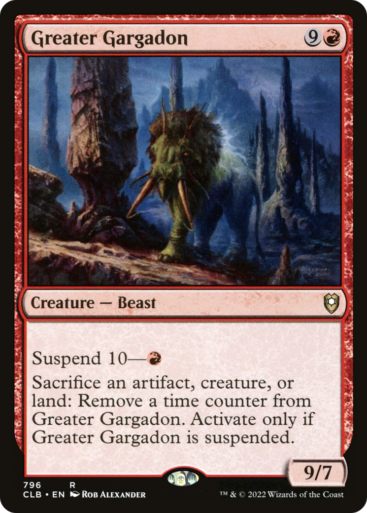 Image of Greater Gargadon [Commander Legends: Battle for Baldur's Gate]
