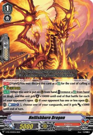 Image of Hellishburn Dragon (V-PR/0303EN) [V Promo Cards]