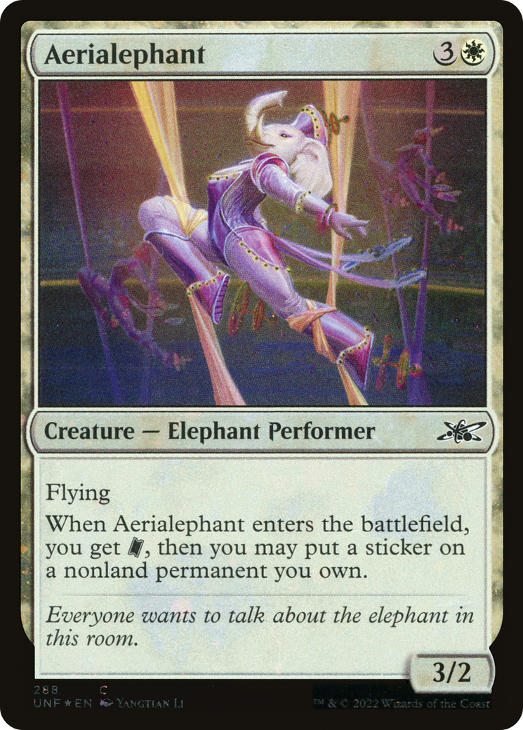 Image of Aerialephant (Galaxy Foil) [Unfinity]