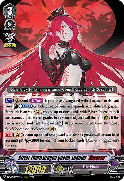 Image of Silver Thorn Dragon Queen, Luquier 