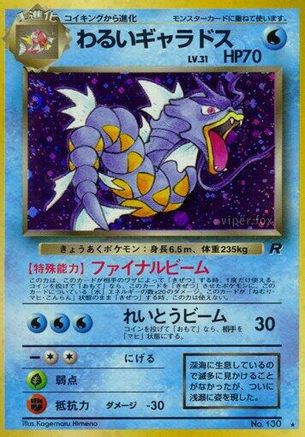 Image of Dark Gyarados  - Rocket Gang Holofoil